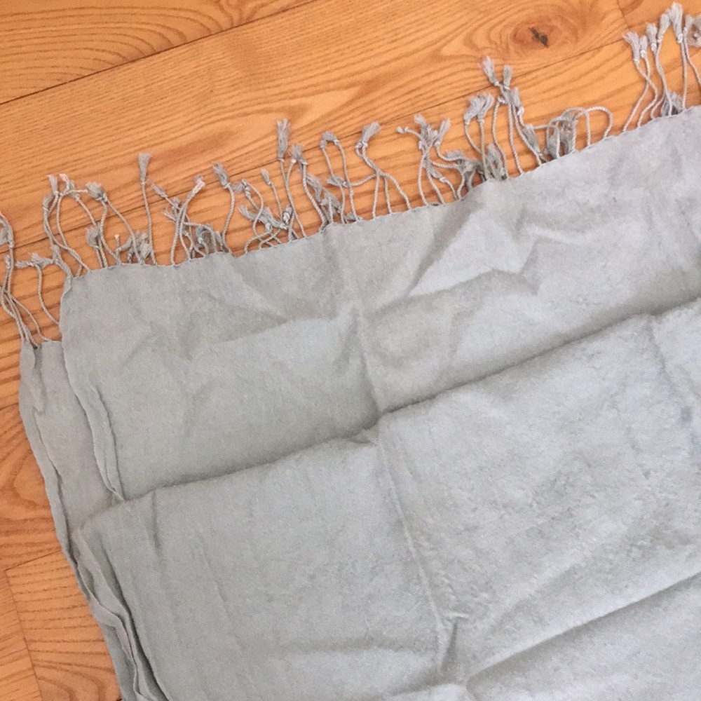 Mint color scarf